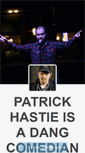 Mobile Screenshot of patrickhastie.com